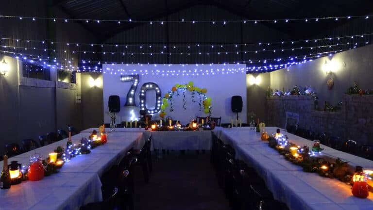 Riverside event space