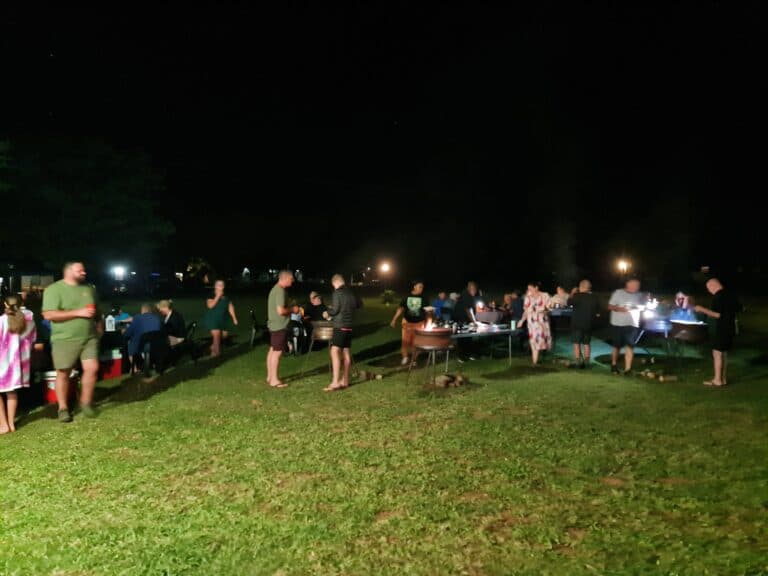 Evening celebration