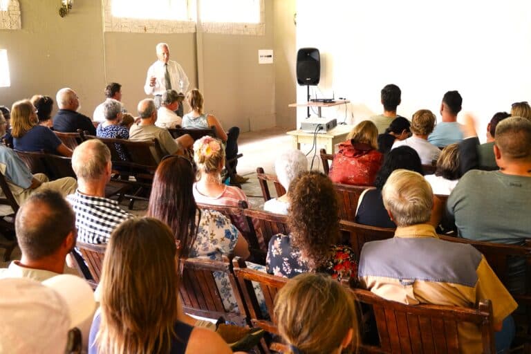 Camp meeting hall